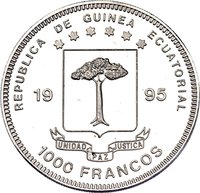 1000 Francos CFA obverse