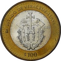 100 Pesos reverse