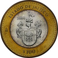 100 Pesos reverse