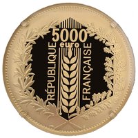 5000 Euro obverse