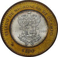 100 Pesos reverse