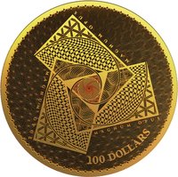 100 Dollars reverse