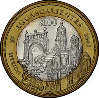 100 Pesos reverse
