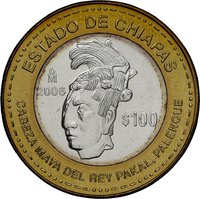 100 pesos reverse