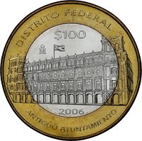 100 pesos reverse
