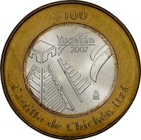 100 Pesos reverse