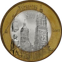 100 Pesos reverse