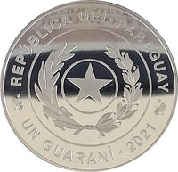 1 Guaraní obverse