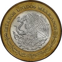 100 pesos obverse