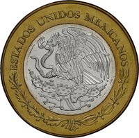 100 pesos obverse