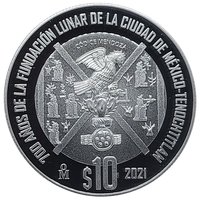 10 Pesos reverse
