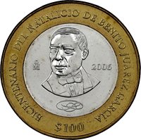 100 pesos reverse