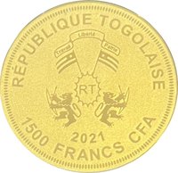 1500 Francs CFA obverse