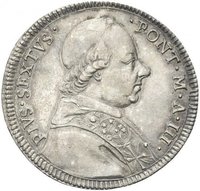½ Scudo obverse
