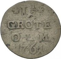 1½ Grote reverse