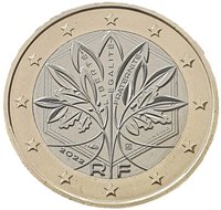1 Euro obverse