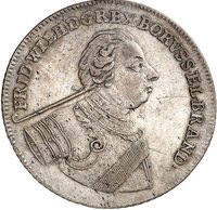 ⅔ Thaler obverse