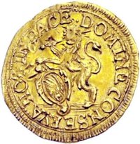 ¼ Ducat obverse