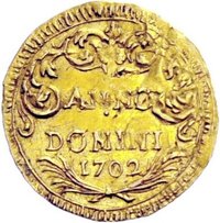 ¼ Ducat reverse