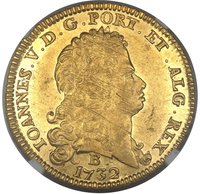 6400 Réis obverse