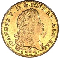 6400 Réis obverse