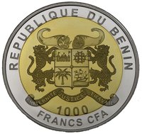1000 Francs CFA obverse