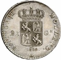 2½ Gulden reverse