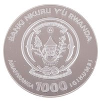 1000 Francs obverse