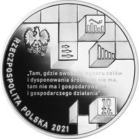 10 Zlotys obverse