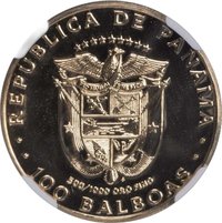 100 Balboas obverse