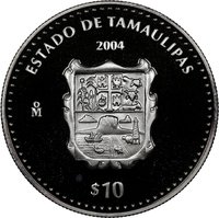 10 Pesos reverse