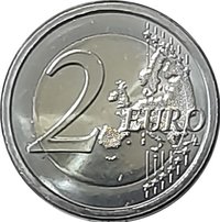 2 Euro reverse