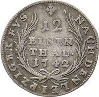 1⁄12 Thaler reverse