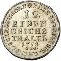 1⁄12 Thaler reverse