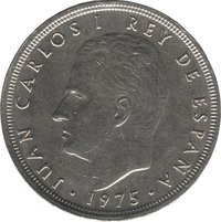 50 Pesetas obverse
