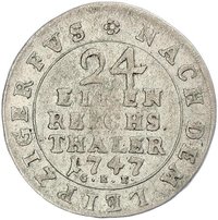 1⁄24 Thaler reverse