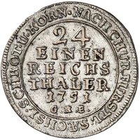 1⁄24 Thaler reverse