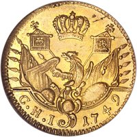 ½ Gold Friedrich reverse
