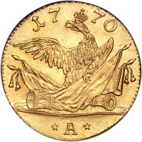 1 Gold Friedrich reverse