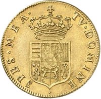 2 Gold Leopold reverse