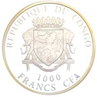 1000 Francs CFA obverse