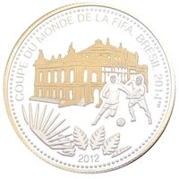 1000 Francs CFA reverse