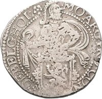 ½ Daalder obverse