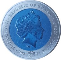 2 Cedis obverse