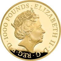 1000 Pounds obverse