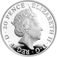 20 Pence obverse