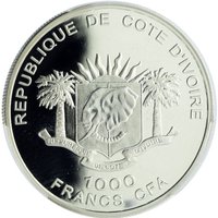 1000 Francs CFA obverse
