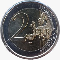 2 Euros reverse