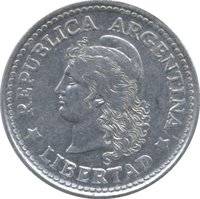 5 Centavos obverse
