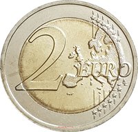 2 Euro reverse